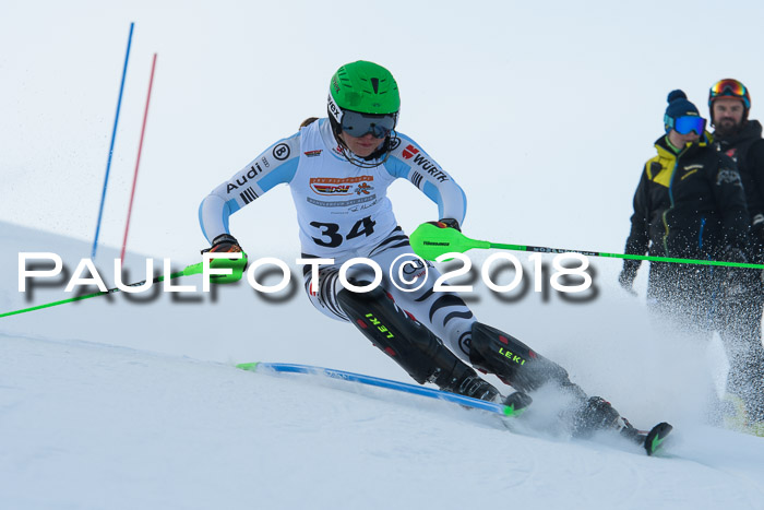 Dt. Schülercup U16 Finale, Slalom, 03.03.2018