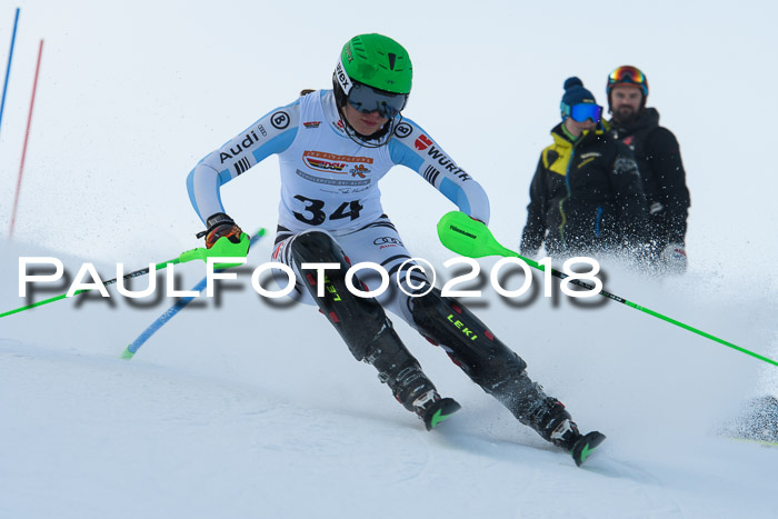 Dt. Schülercup U16 Finale, Slalom, 03.03.2018