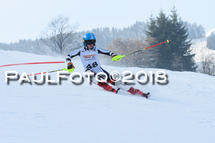 Dt. Schülercup U16 Finale, Slalom, 03.03.2018