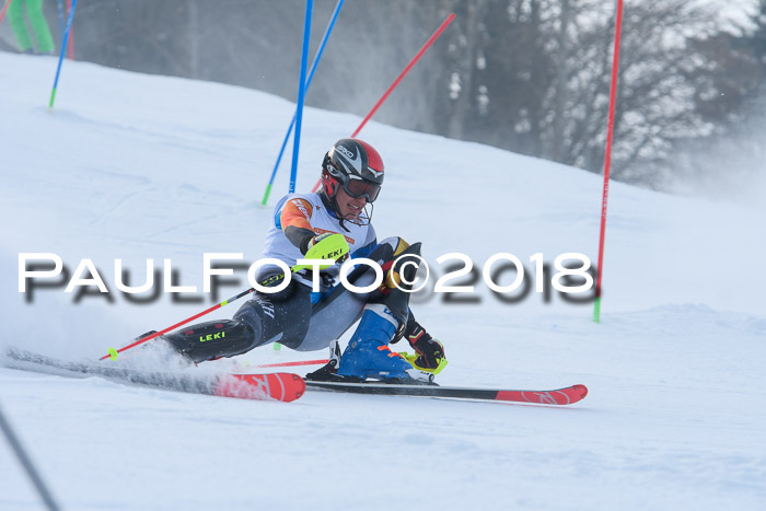 Dt. Schülercup U16 Finale, Slalom, 03.03.2018