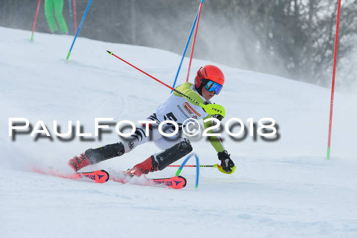 Dt. Schülercup U16 Finale, Slalom, 03.03.2018