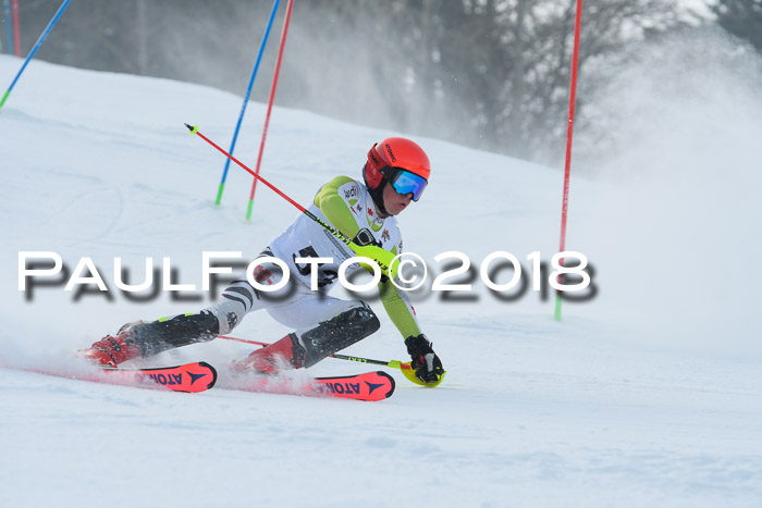 Dt. Schülercup U16 Finale, Slalom, 03.03.2018