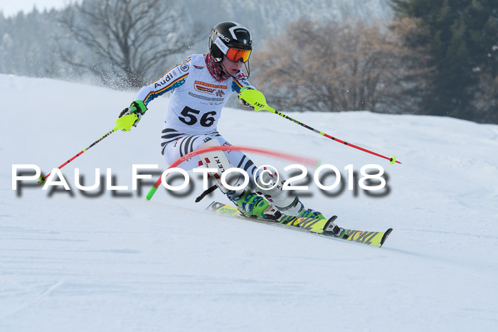 Dt. Schülercup U16 Finale, Slalom, 03.03.2018