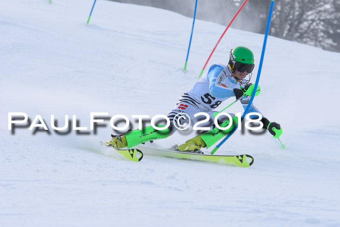 Dt. Schülercup U16 Finale, Slalom, 03.03.2018