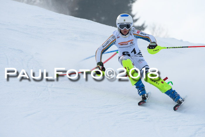 Dt. Schülercup U16 Finale, Slalom, 03.03.2018