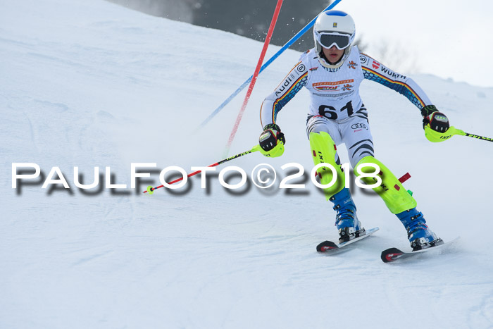 Dt. Schülercup U16 Finale, Slalom, 03.03.2018