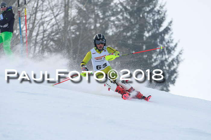 Dt. Schülercup U16 Finale, Slalom, 03.03.2018