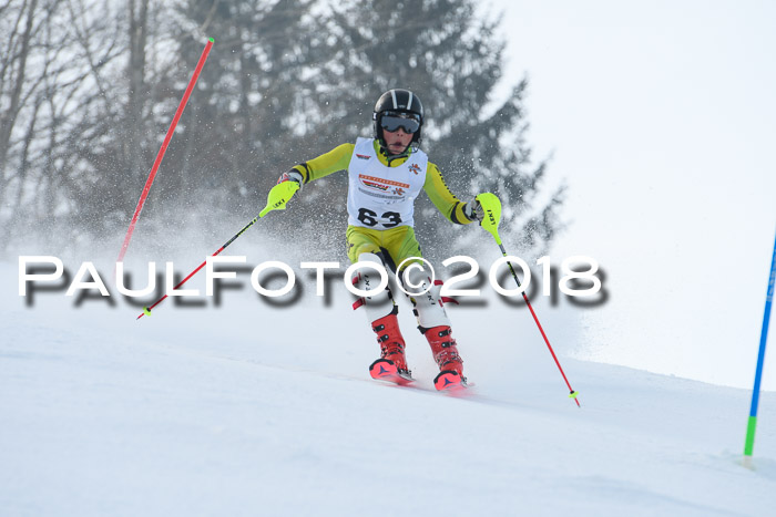 Dt. Schülercup U16 Finale, Slalom, 03.03.2018