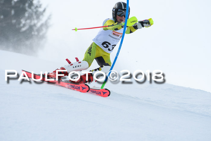 Dt. Schülercup U16 Finale, Slalom, 03.03.2018