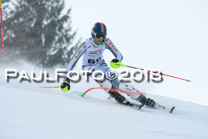 Dt. Schülercup U16 Finale, Slalom, 03.03.2018