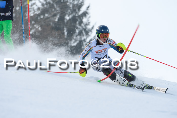 Dt. Schülercup U16 Finale, Slalom, 03.03.2018