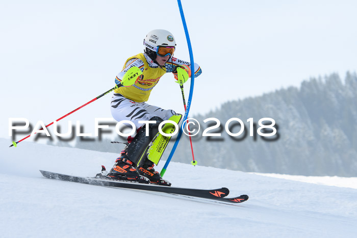 Dt. Schülercup U16 Finale, Slalom, 03.03.2018