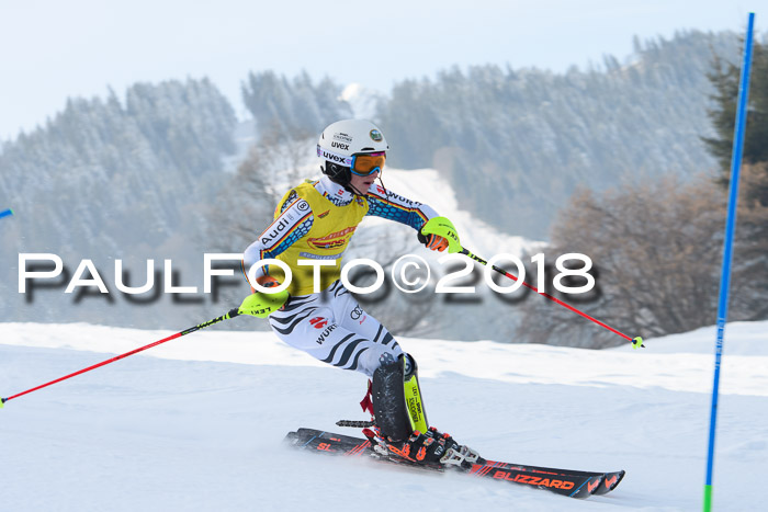 Dt. Schülercup U16 Finale, Slalom, 03.03.2018