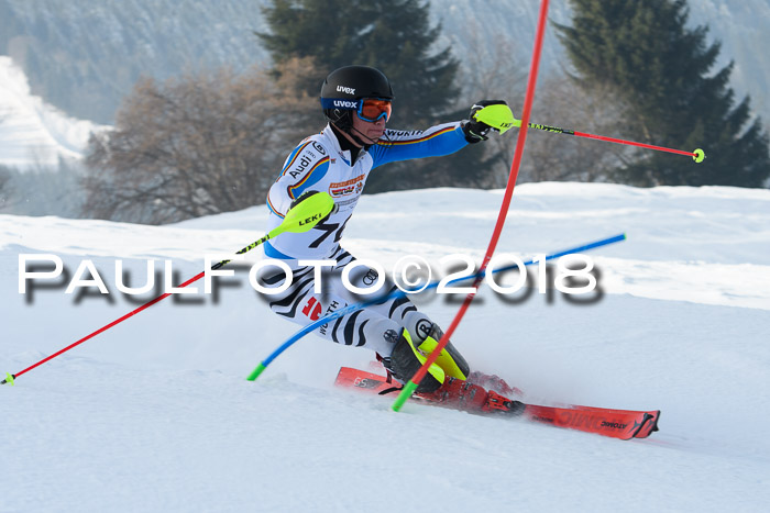 Dt. Schülercup U16 Finale, Slalom, 03.03.2018