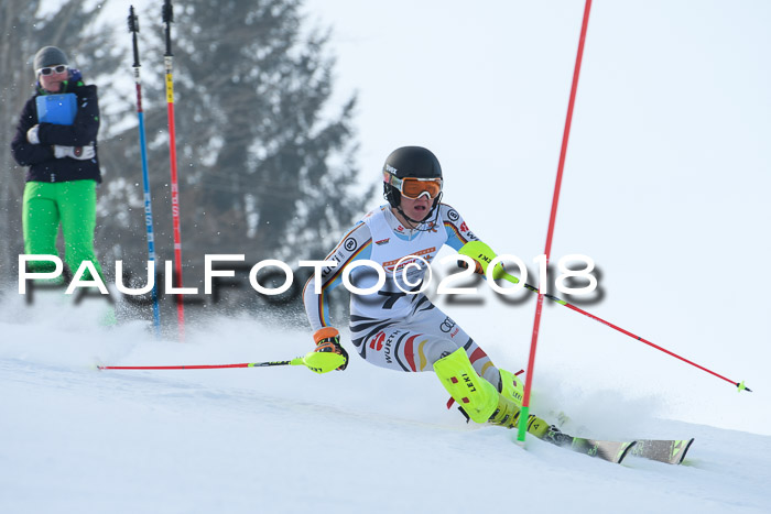 Dt. Schülercup U16 Finale, Slalom, 03.03.2018