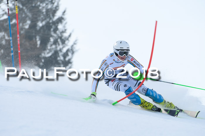 Dt. Schülercup U16 Finale, Slalom, 03.03.2018