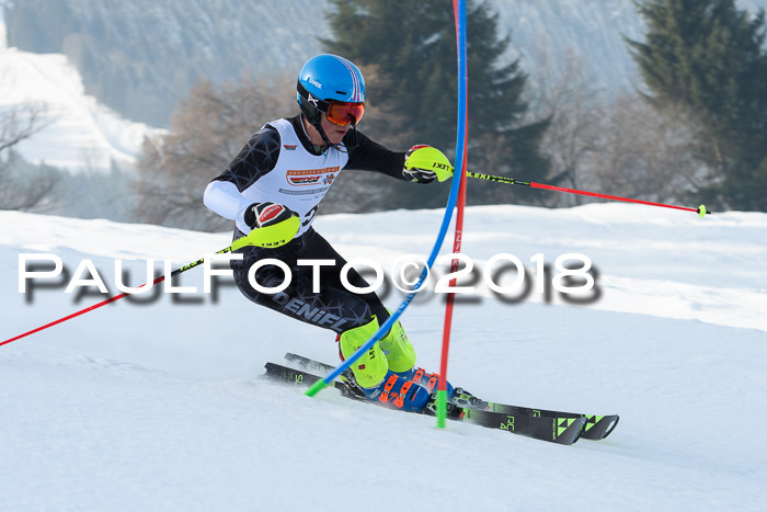 Dt. Schülercup U16 Finale, Slalom, 03.03.2018