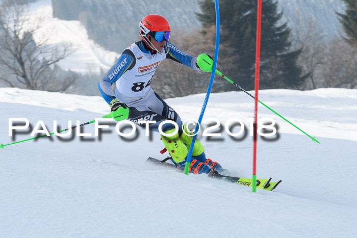 Dt. Schülercup U16 Finale, Slalom, 03.03.2018