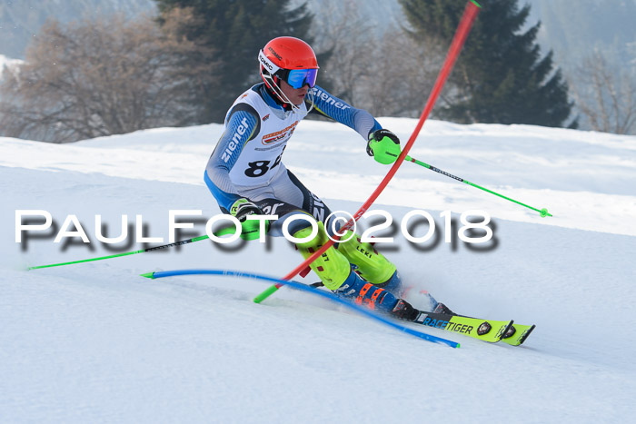 Dt. Schülercup U16 Finale, Slalom, 03.03.2018