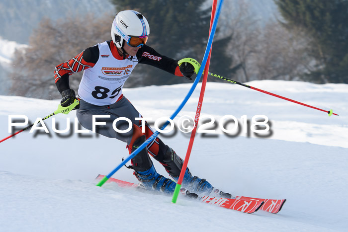 Dt. Schülercup U16 Finale, Slalom, 03.03.2018