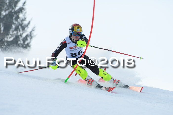 Dt. Schülercup U16 Finale, Slalom, 03.03.2018