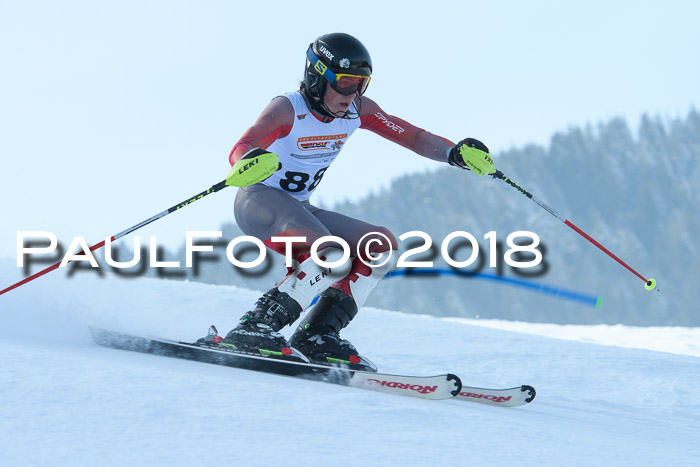 Dt. Schülercup U16 Finale, Slalom, 03.03.2018