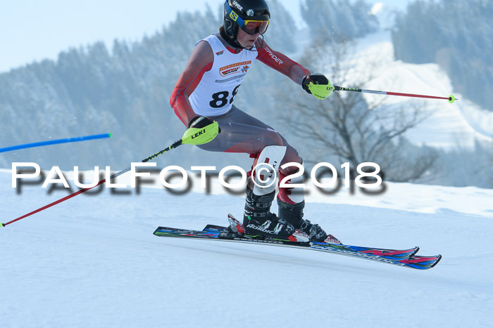 Dt. Schülercup U16 Finale, Slalom, 03.03.2018