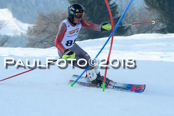 Dt. Schülercup U16 Finale, Slalom, 03.03.2018