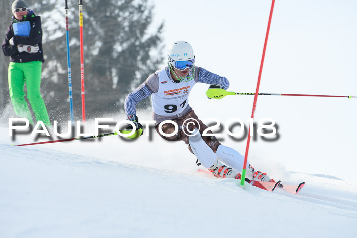 Dt. Schülercup U16 Finale, Slalom, 03.03.2018