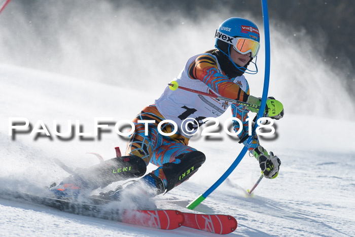 Dt. Schülercup U16 Finale, Slalom, 03.03.2018