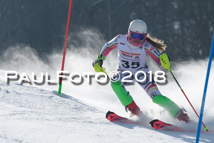 Dt. Schülercup U16 Finale, Slalom, 03.03.2018