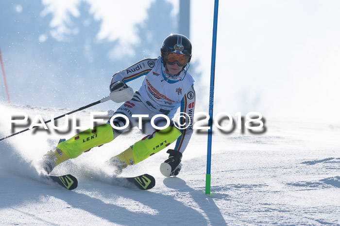 Dt. Schülercup U16 Finale, Slalom, 03.03.2018