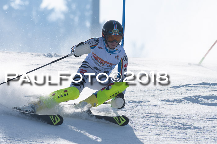 Dt. Schülercup U16 Finale, Slalom, 03.03.2018