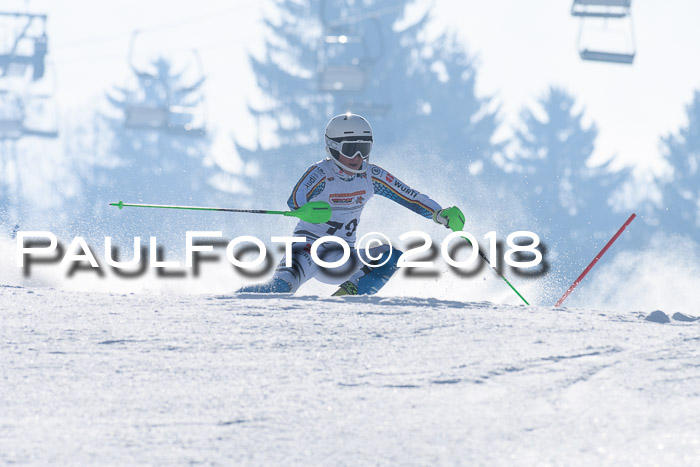 Dt. Schülercup U16 Finale, Slalom, 03.03.2018