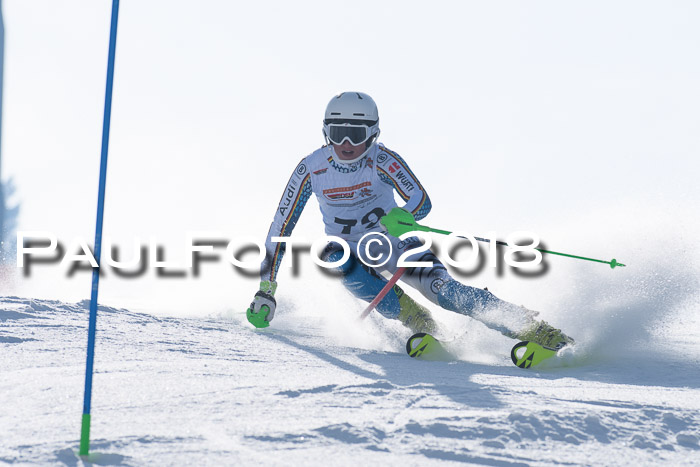 Dt. Schülercup U16 Finale, Slalom, 03.03.2018