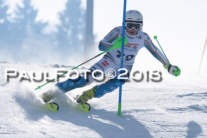 Dt. Schülercup U16 Finale, Slalom, 03.03.2018