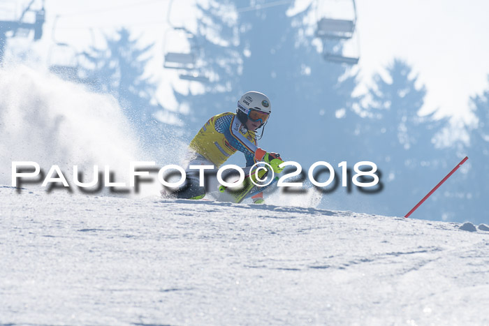 Dt. Schülercup U16 Finale, Slalom, 03.03.2018