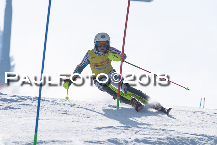 Dt. Schülercup U16 Finale, Slalom, 03.03.2018