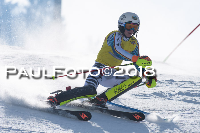 Dt. Schülercup U16 Finale, Slalom, 03.03.2018