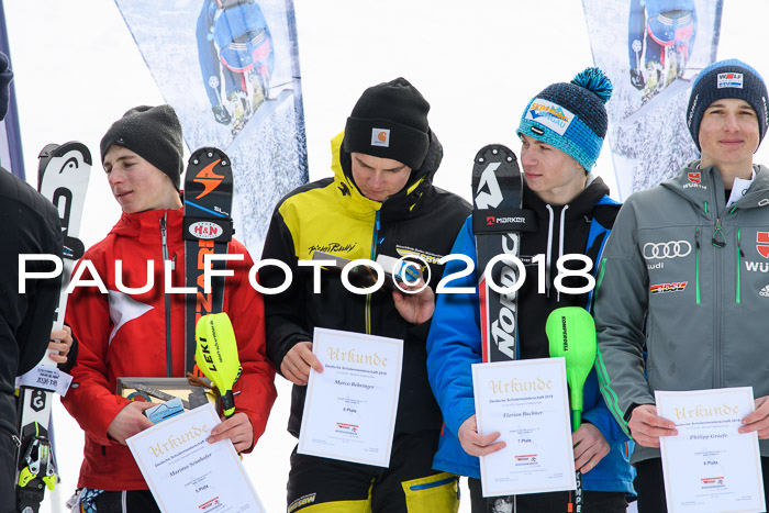Dt. Schülercup U16 Finale, Slalom, 03.03.2018