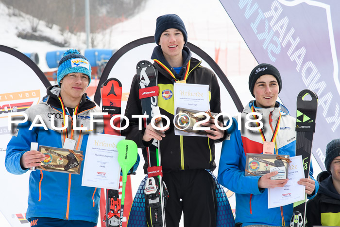 Dt. Schülercup U16 Finale, Slalom, 03.03.2018