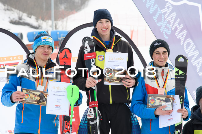 Dt. Schülercup U16 Finale, Slalom, 03.03.2018