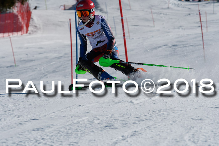 Dt. Schülercup U14 Finale, Slalom, 04.03.2018