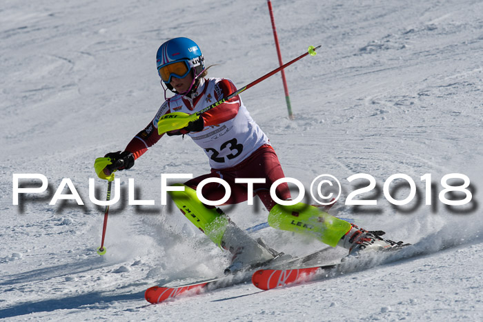 Dt. Schülercup U14 Finale, Slalom, 04.03.2018