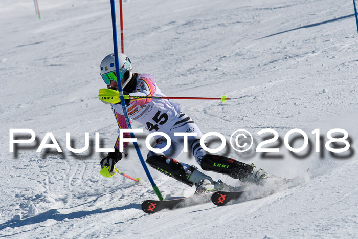 Dt. Schülercup U14 Finale, Slalom, 04.03.2018