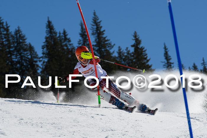 Dt. Schülercup U14 Finale, Slalom, 04.03.2018