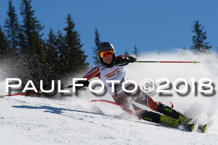 Dt. Schülercup U14 Finale, Slalom, 04.03.2018