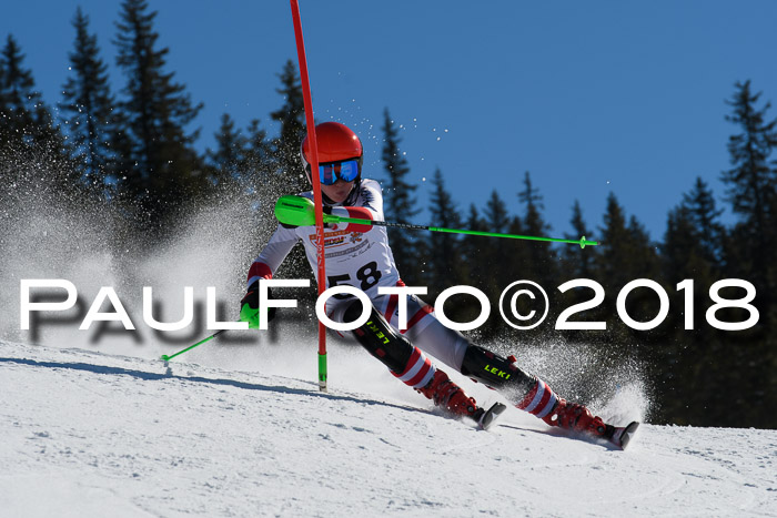 Dt. Schülercup U14 Finale, Slalom, 04.03.2018