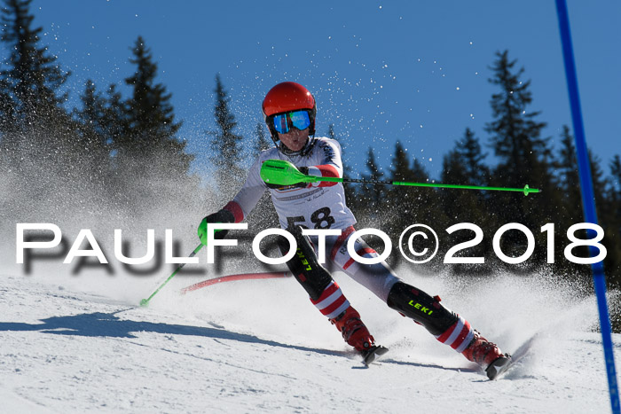 Dt. Schülercup U14 Finale, Slalom, 04.03.2018