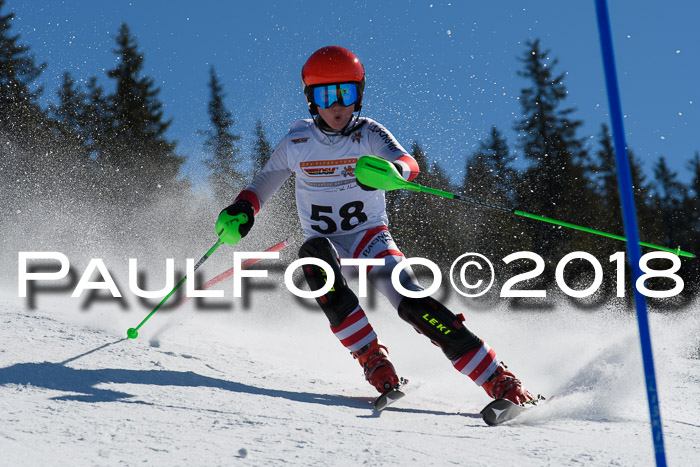 Dt. Schülercup U14 Finale, Slalom, 04.03.2018